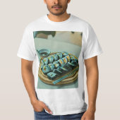 Vintage Sushi Artwork Tシャツ (正面)