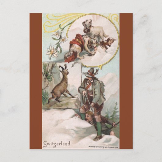 Vintage Switzerland ポストカード (正面)