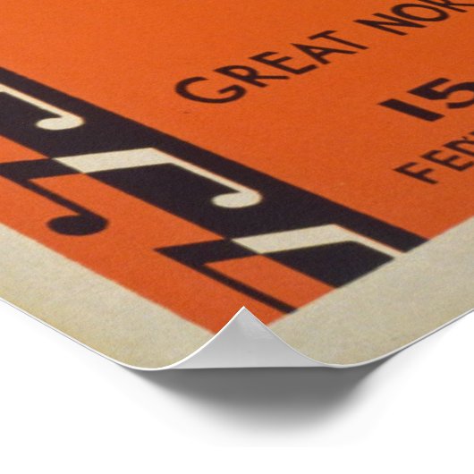 Vintage Symphony Orchestra ポスター (角)