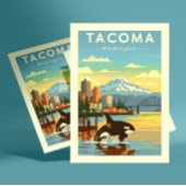 Vintage Tacoma Washington ポストカード