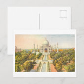 Vintage Taj Mahal  ポストカード (正面/裏面)