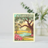 Vintage Tallahassee Florida ポストカード (スタンド正面)