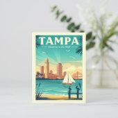 Vintage Tampa ポストカード (スタンド正面)