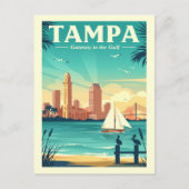 Vintage Tampa ポストカード (正面)