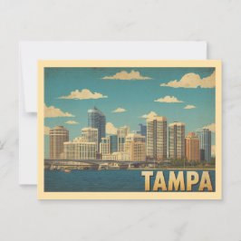 Vintage Tampa Travel ポストカード