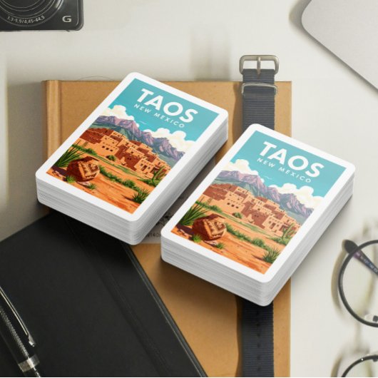 Vintage Taos New Mexico トランプ