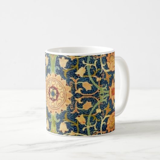 Vintage Tapestry Coffee Mug コーヒーマグカップ (正面右)
