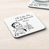 Vintage Tariff Refund Check コースター (左側)