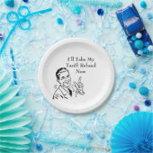 Vintage Tariff Refund Check ペーパープレート (パーティー)