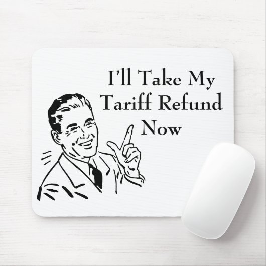 Vintage Tariff Refund Check マウスパッド (マウス)