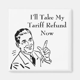 Vintage Tariff Refund Check マグネット