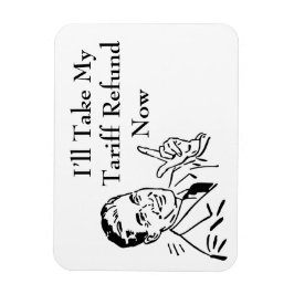 Vintage Tariff Refund Check マグネット