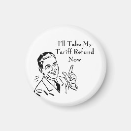 Vintage Tariff Refund Check マグネット