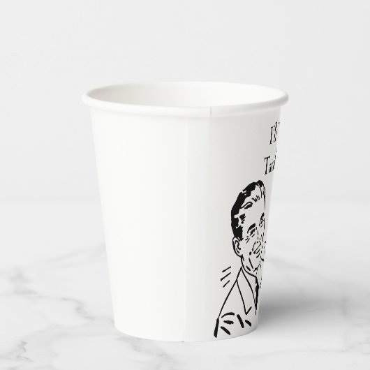 Vintage Tariff Refund Check 紙コップ (右)