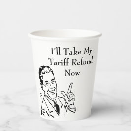Vintage Tariff Refund Check 紙コップ