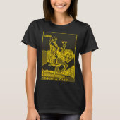 VINTAGE TAROT CARD CUPS KNIGHT Tシャツ (正面)