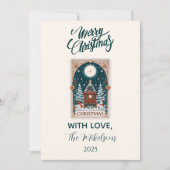 Vintage Tarot Christmas シーズンカード (正面)