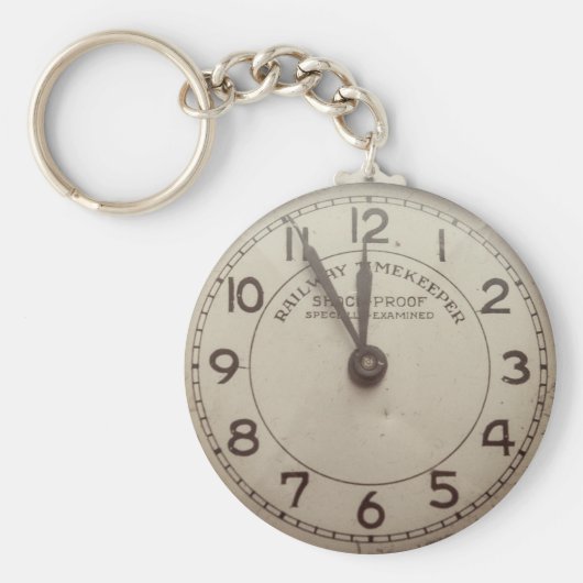 Vintage Taschenuhr キーホルダー (正面)