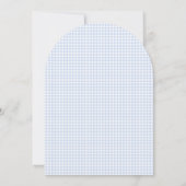 Vintage Teacup Grandmillennial Tea Baby Shower  招待状 (裏面)