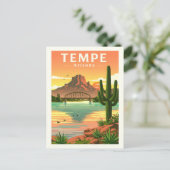 Vintage Tempe Arizona ポストカード (スタンド正面)