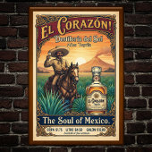 Vintage Tequila Advertising Poster ポスター