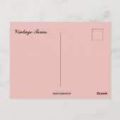 Vintage Texas Map ポストカード (裏面)