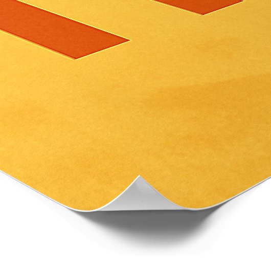 Vintage Thailand Beach Paradise ポスター (角)