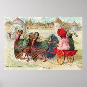 Vintage Thanksgiving Towne Poster ポスター (正面)