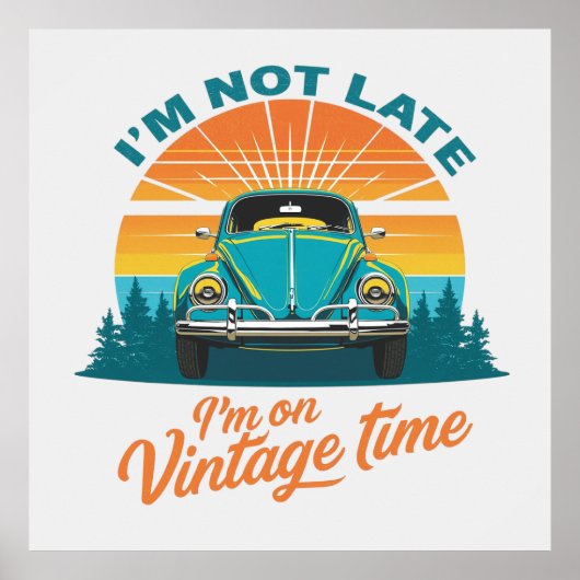 Vintage Time Ride ポスター (正面)