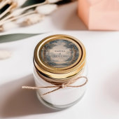 Vintage Toile Wedding Tapestry Romantic Woodland  ラウンドシール