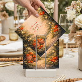 Vintage Tomato Garden Baby Shower スタンダードカクテルナプキン