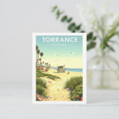 Vintage Torrance California ポストカード (スタンド正面)