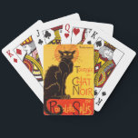 Vintage Tournee de Chat Noir Black Cat トランプ<br><div class="desc">Tournee de Chat Noir - Vintage Cabaret - Vintage European Cabaret,  Music Hall,  Dance,  Entertainment Advertisements</div>
