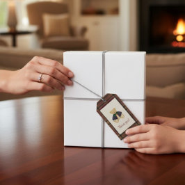 Vintage Toy Bear thank you  ギフトタグ