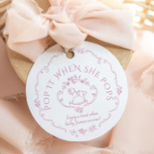 Vintage toy Toile de jouy Pop it when she pops