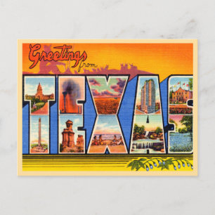 Vintage Travelの挨拶 ポストカード