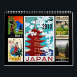 Vintage Travelポスターカレンダー カレンダー<br><div class="desc">世界のビンテージの旅行ポスターの一部を集めたもの。年数で個人設定してください。</div>