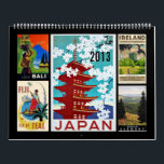 Vintage Travelポスターカレンダー カレンダー<br><div class="desc">世界のビンテージの旅行ポスターの一部を集めたもの。年数で個人設定してください。</div>