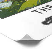 Vintage Travel，ヨークシャーコースト ポスター (角)