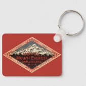 Vintage Travel、山エベレスト、Darjeeling India キーホルダー (正面)