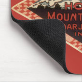 Vintage Travel、山エベレスト、Darjeeling India マウスパッド (コーナー)