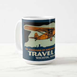 Vintage Travel Air Plane, Wichita the Air Capital コーヒーマグカップ