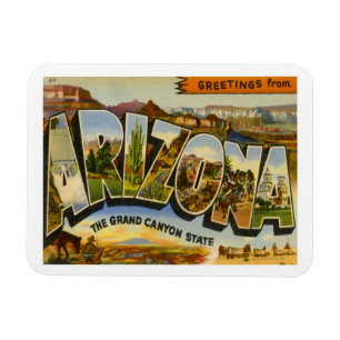 Vintage Travel Arizona マグネット