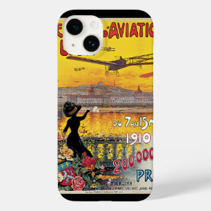 Vintage Travel, Aviation Airplanes,リヨン,フランス Case-Mate iPhone 14ケース