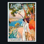 Vintage Travel - Côte d'Azur - Antibes France ポスター<br><div class="desc">Vintage Travel Poster France - Cote D'Azur Antibes A vintage advertising poster of Antibes, France. A beautiful poster of the town on the french riviera, famous for its 16th-century fortifications along the coast. Travelling to French Riviera may not be possible. Have this part of France travel to you. Enjoy the...</div>