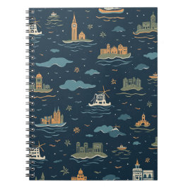 Vintage Travel Design Notebooks ノートブック