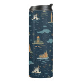Vintage Travel Design Tumblers タンブラー (回転左)