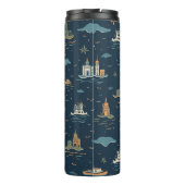 Vintage Travel Design Tumblers タンブラー (裏面)