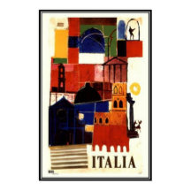 Vintage travel Italy -