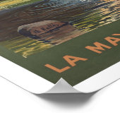 Vintage Travel La Mayenne Pittoresque France ポスター (角)